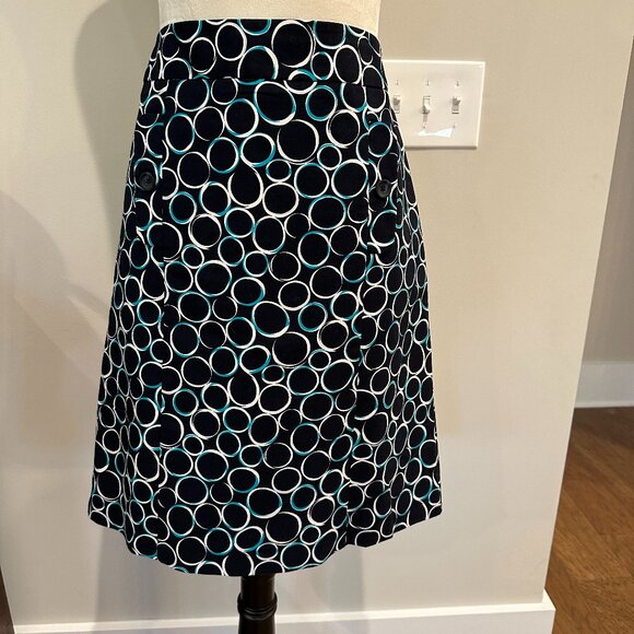 Ann Taylor Skirt - Navy - Size 10 - Picture 1 of 5